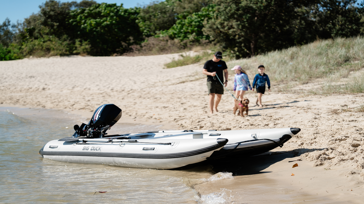 3.3m Inflatable Catamaran - The Lightweight Adventure Machine
