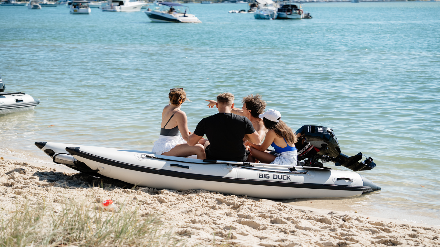3.3m Inflatable Catamaran - The Lightweight Adventure Machine