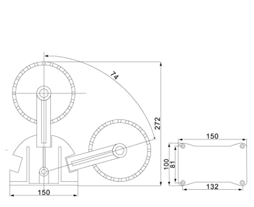 Big Duck Retractable Dinghy Wheels